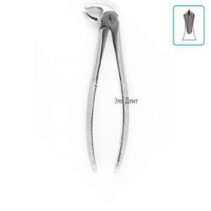 Щипцы №22 для удаления зубов (нижние моляры)