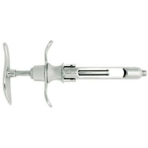 Шприц карпульный, прямая рукоятка, автоматическая аспирация