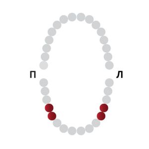 Раббер Дам крепление 129-02T, МЕДЕНТА