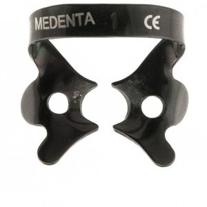 Раббер Дам крепление 129-001 TN ЧЕРНОЕ для корней клыков и премол., МЕДЕНТА