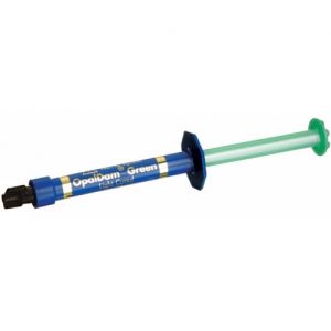 Opaldam Green Refill - зеленый с жидкий кофердам (1шпрх1,2мл) защита мягких тканей, Ультрадент