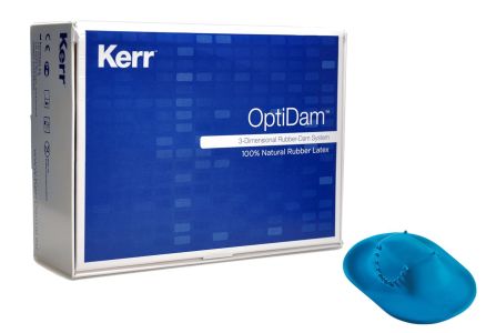 5206 OptiDam Anterior Bulk Refill, 60 коффердамов для фронтальной группы зубов, Kerr