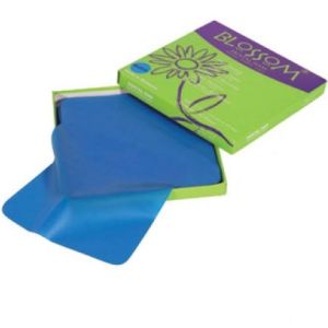 Раббер Дам-набор листов Blossom (36шт.) цв.Голубой (средней толщины)