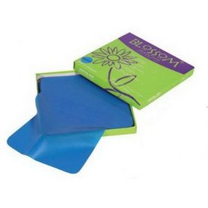 Раббер Дам-набор листов Blossom (36шт.) цв.Голубой (средней толщины)