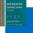 РабберДам - Завеса МЕДЕНТА стоматологическая резиновая для изоляции полости рта (36шт.) синие средней толщины