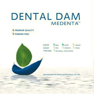 Раббер Дам-набор листов "Медента" (36шт.) Натуральная/Толстая