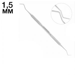 Гладилка обратная жесткая 1,5 мм (HLW 29-4)