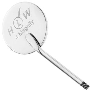 Зеркало №4 22 мм 12шт увеличив.