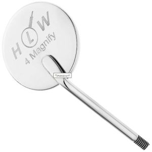 Зеркало №4 22 мм 12шт (HLW 23-1)