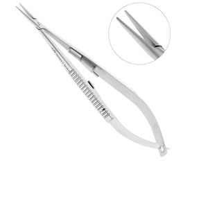 Иглодержатель-микро 14,0 см прямой Castroviejo (HLW 20-16)