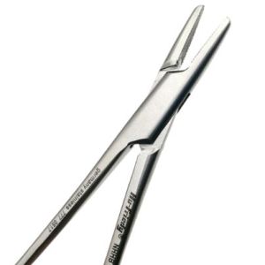 Иглодержатель Hegar-Baumgartner, (от 1-0 до 4-0), 14 см