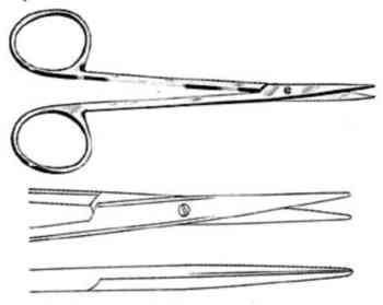 Ножницы прямые 11см Gum, 131-222-P МЕДЕНТА