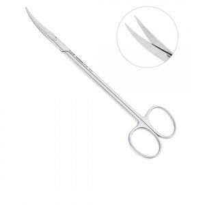 Ножницы 16,0 см изогнутые Kelly (HLW 19-15)