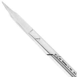 Ножницы 12,5 см изогнутые Goldmann-Fox (HLW 19-6)