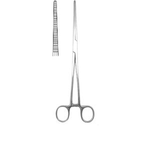 Зажим зубчатый прямой №2 200 мм (Бильрот) П-17-254