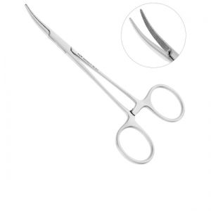 Зажим изогнутый 12,5 см Halstead-Mosquito