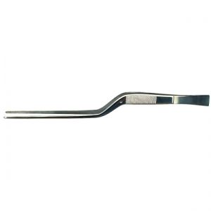 Пинцет для мягких тканей 18см с насечками