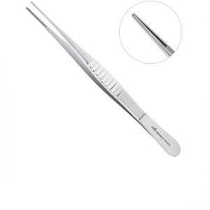 Пинцет 15,0 см De Bakey атравматичный прямой