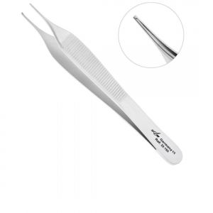 Пинцет ультратонкий 12 см Micro-Adson (HLW 22-15A)