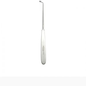 Инструмент для наложения швов, изогнутый влево, 20см