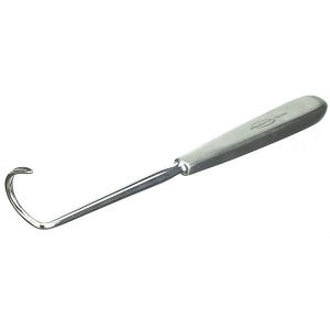 Инструмент для наложения швов, изогнутый вправо, 20см