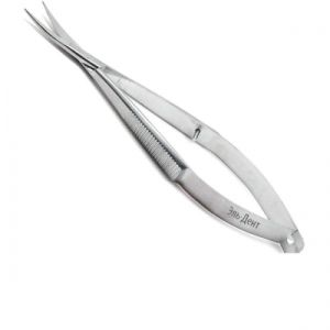 Ножницы 160 мм изогнутые микрохирургические Castroviejo ТВС
