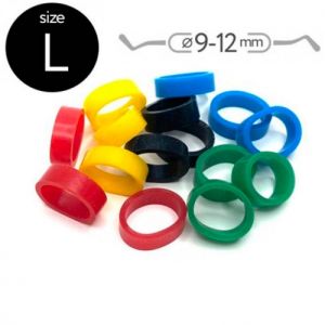 Маркировочные кольца для инструментов р-р L (d9-12мм), ассорти (50шт.)