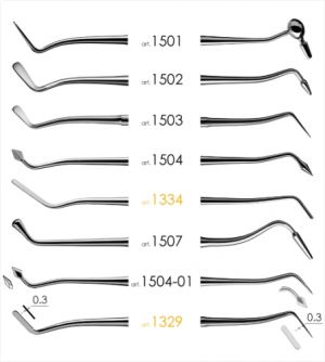 Набор Гладилок FABRI арт 1500-01 для композитов (8 инструментов)