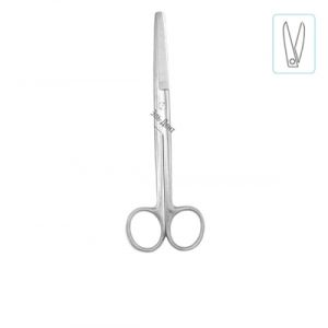 Ножницы 140 мм прямые тупоконечные