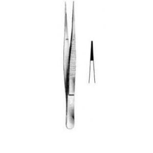 Пинцет прямой малый (100х0,6 мм). П-37-610. Sammar