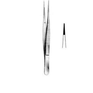 Пинцет прямой анатомический (150x2,5 мм). П-15-123. Sammar