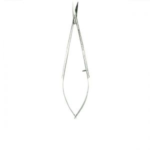 Ножницы 160 мм изогнутые микрохирургические Castroviejo