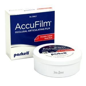 Копирка AccuFilm красная двусторонняя (280 полосок), Parkell