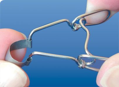 ТОР-1.313 №2 35мкм Замковые матрицы металлические большие (12шт). TOP.