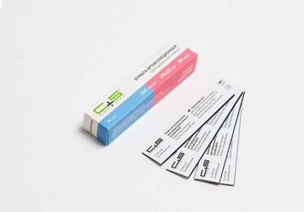 Копирка Clean+Safe прямая цв. синий-красный, 80 мкм 144 листа