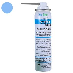 Копирка-спрей Occlusal Spray синий 75 мл, Yeti