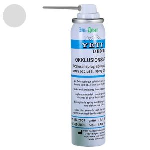Копирка-спрей Occlusal Spray белый 75 мл, Yeti