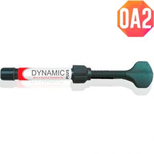 Dynamic Plus OA2, шприц (4гр), микрогибридный композит President Dental Germany