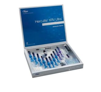XRV Herculite Набор Ultra Standard Kit (10шпр.+1 Премиз флоу+Солобонд 5мл,диски, аксесс.) Kerr