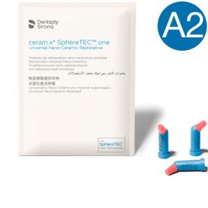 Ceram.X SphereTEC one A2 (12 компьюл по 0.25гр), нано-керамический реставрационный материал, Dentsply