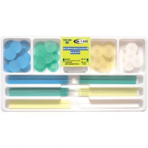 ТОР-1.020 Набор шлифовальный с дисками (пластиковая втулка) и полосками