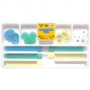 ТОР-1.021 Набор шлифовальный с дисками (металлическая втулка) и полосками