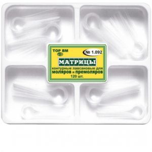 ТОР-1.092 Матрицы контурные лавсановые 8-ми типов 120шт.