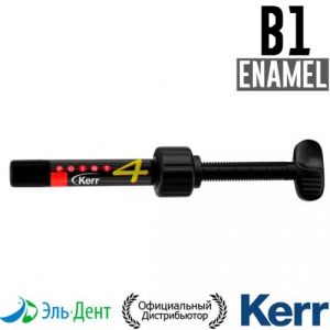 Point 4 Enamel B1, шприц (4гр), микрогибридный композит /29881/Kerr