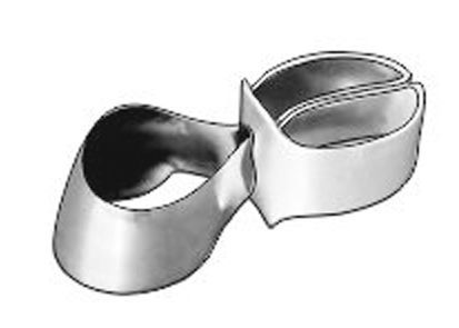 ТОР-1.543 Матрицы контурные металлические с фиксирующим устройством для премоляров 35 мкм 10 шт