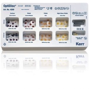 4200 Набор дисков OptiDisc (8 видовх30шт.+5дискодерж.+1 шетка Оптишайн) Kerr