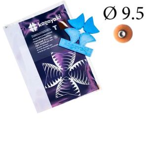 Диски "Kagayaki RoundFlex Т" гибкие 2155M, d9,5мм, средние (корич.), 50шт.