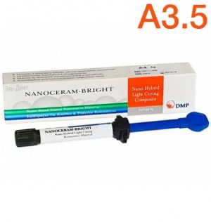 Nanoceram-Bright, А3.5, 1шпр*4г, универсальный наногибридный композит, DMP