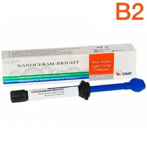 Nanoceram-Bright, В2, 1шпр*4г, универсальный наногибридный композит, DMP
