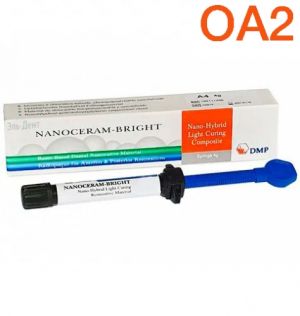 Nanoceram-Bright, ОА2, 1шпр*4г, универсальный наногибридный композит, DMP